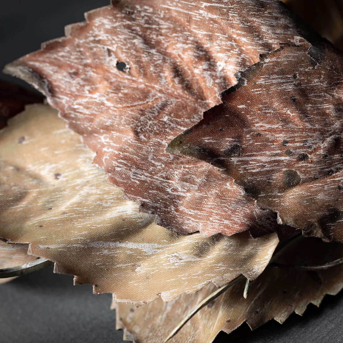 Dried Hydrangea Leaf Garland