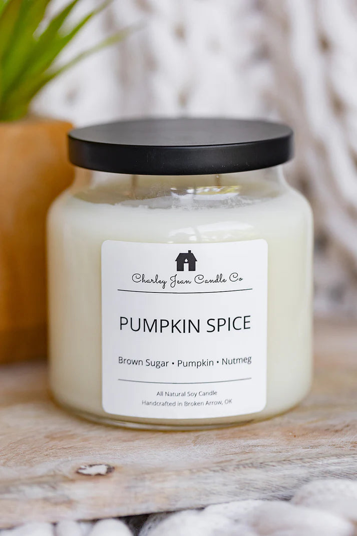 Charley Jean Candle Co Pumpkin Spice Candle