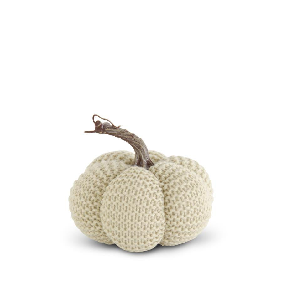 Knit Pumpkin | Cream | 5.75"