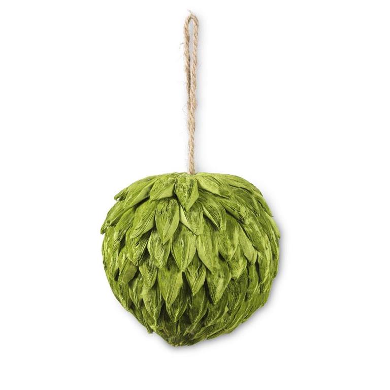 Petal Ornament | 5" | Light Green