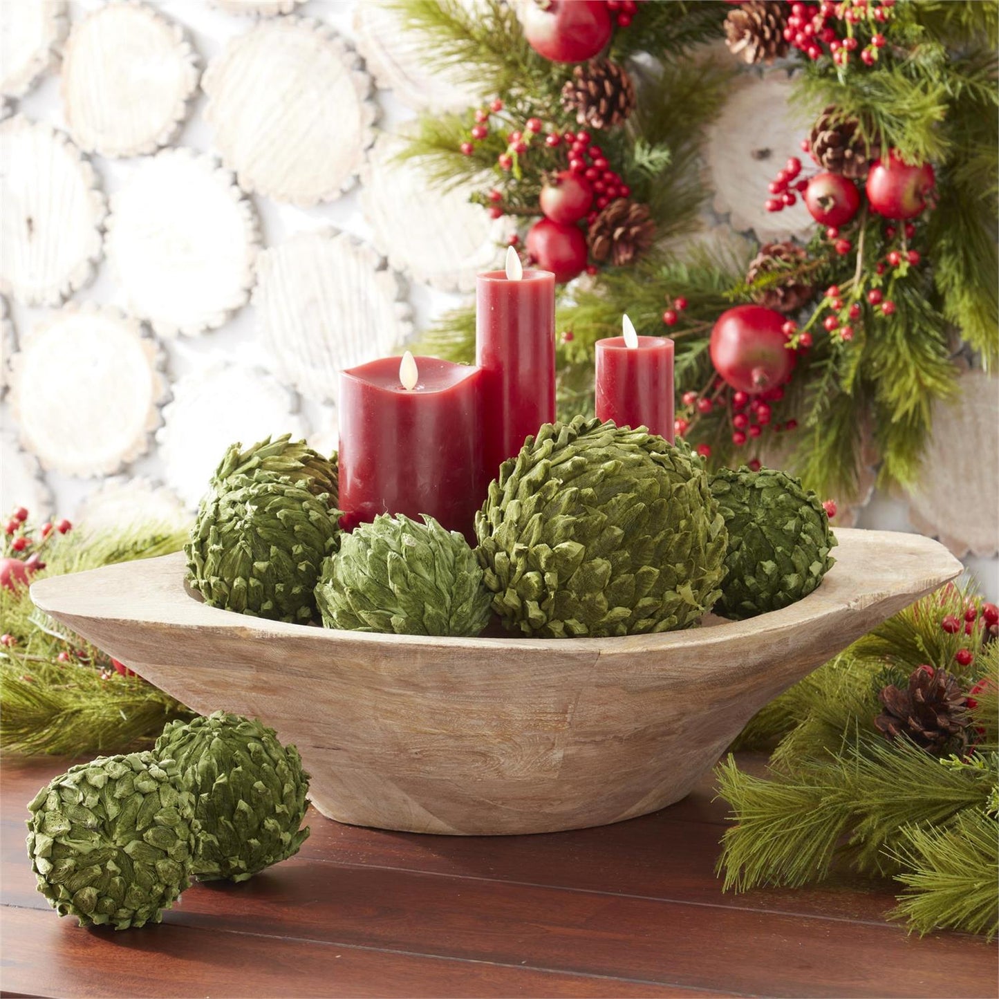 Petal Ornament | 5" | Light Green