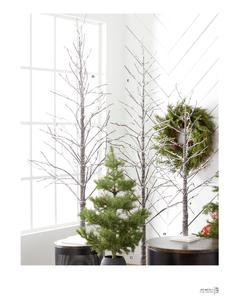 Snowy Flocked LED Twig Tree " 90"