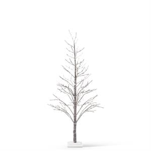 Snowy Flocked LED Twig Tree | 70"
