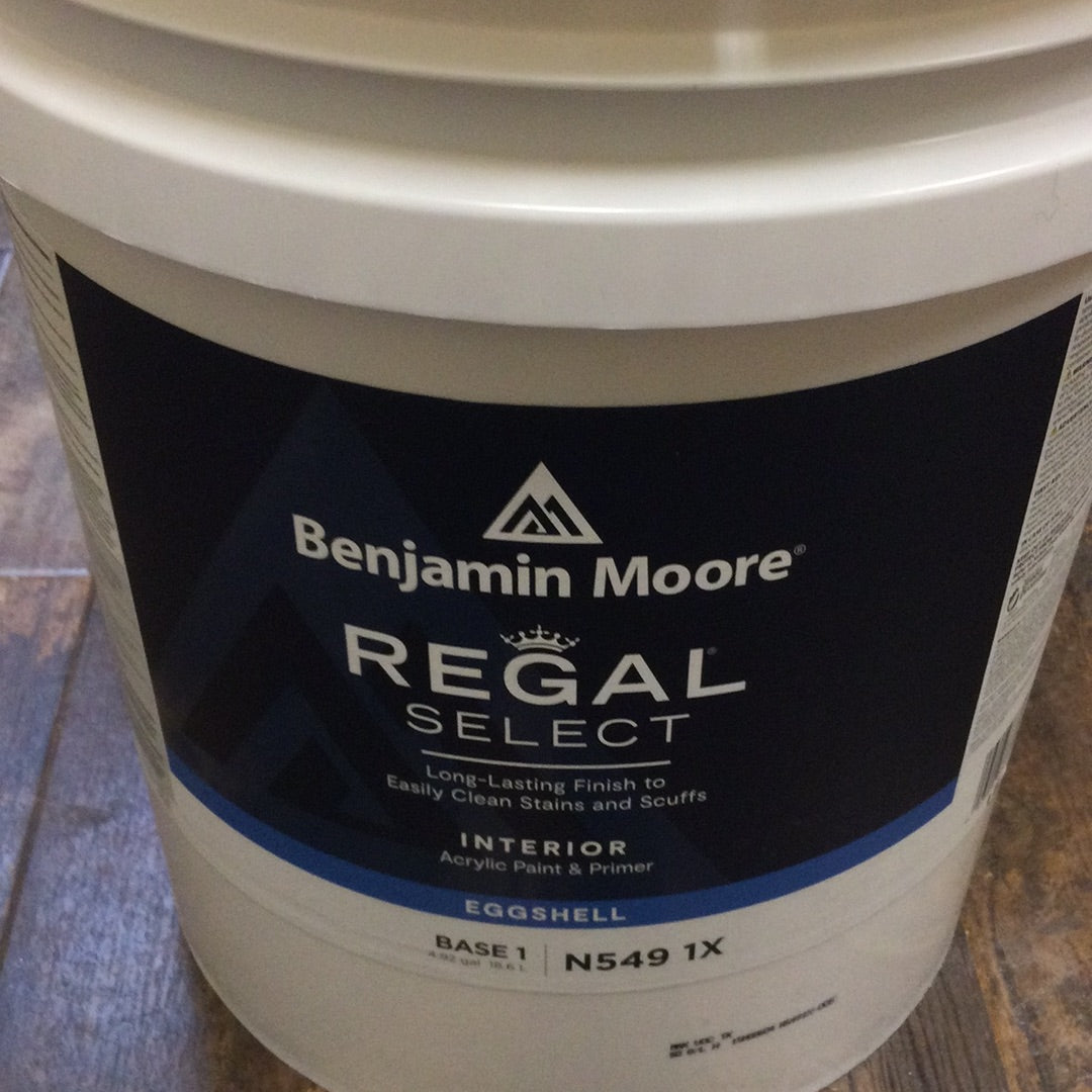 Benjamin Moore Regal Select | Eggshell | 5 Gallon | Base 1