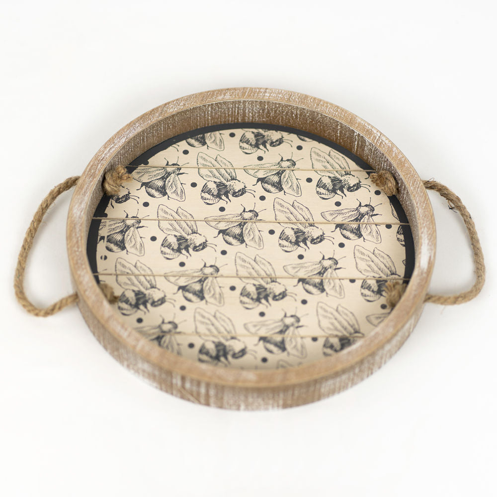 Wood Shiplap Tray | Bee