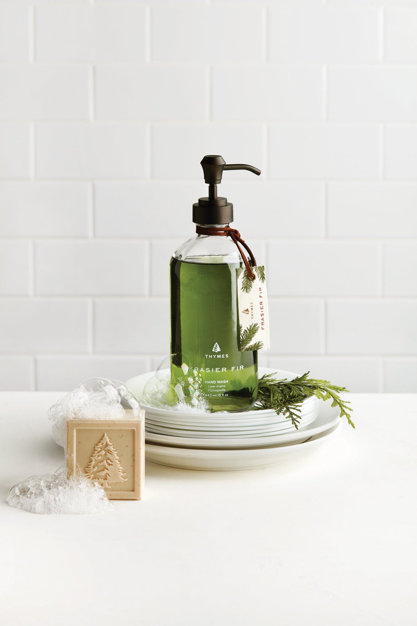 Thymes Hand Wash 15 oz | Frasier Fir