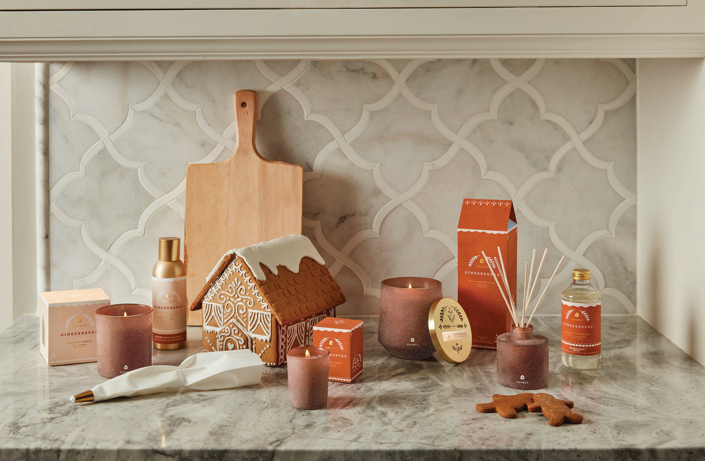 Thymes Votive 2 oz | Gingerbread