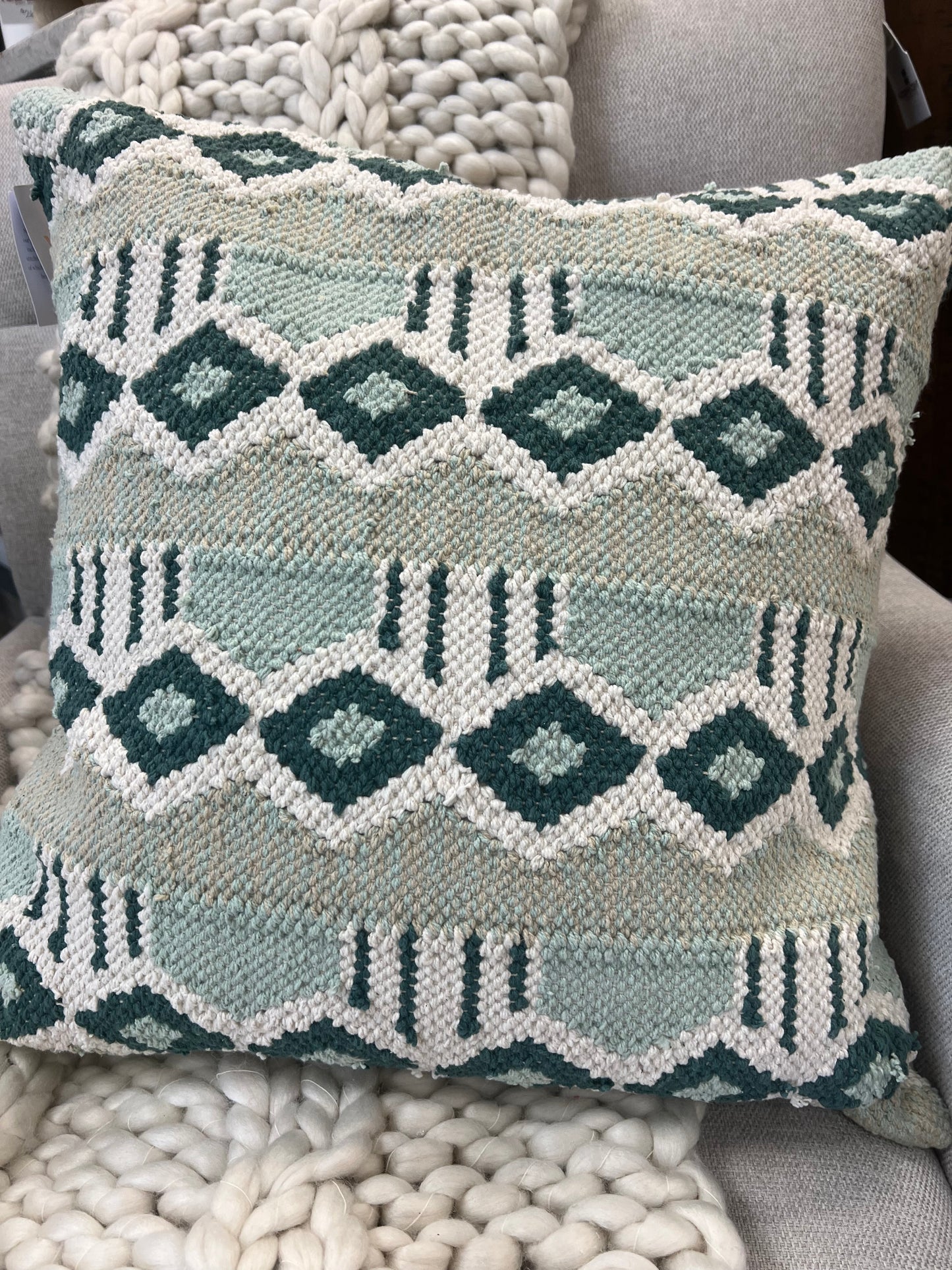 Classic Home CO Nazira Skyblue Multi Pillow
