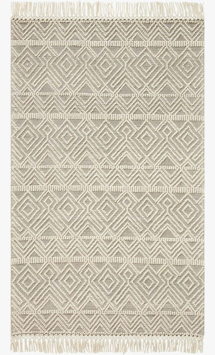 Loloi Noelle Ivory Grey 2'3" x 3'9" Rug