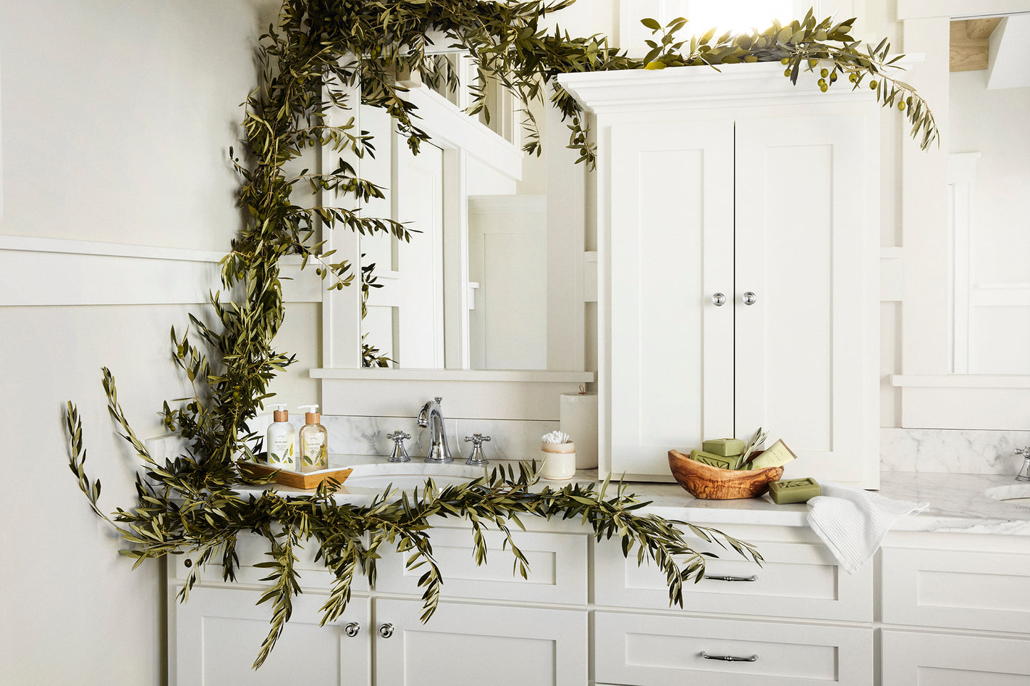 Thymes Hand Wash 8.25 oz | Olive Leaf