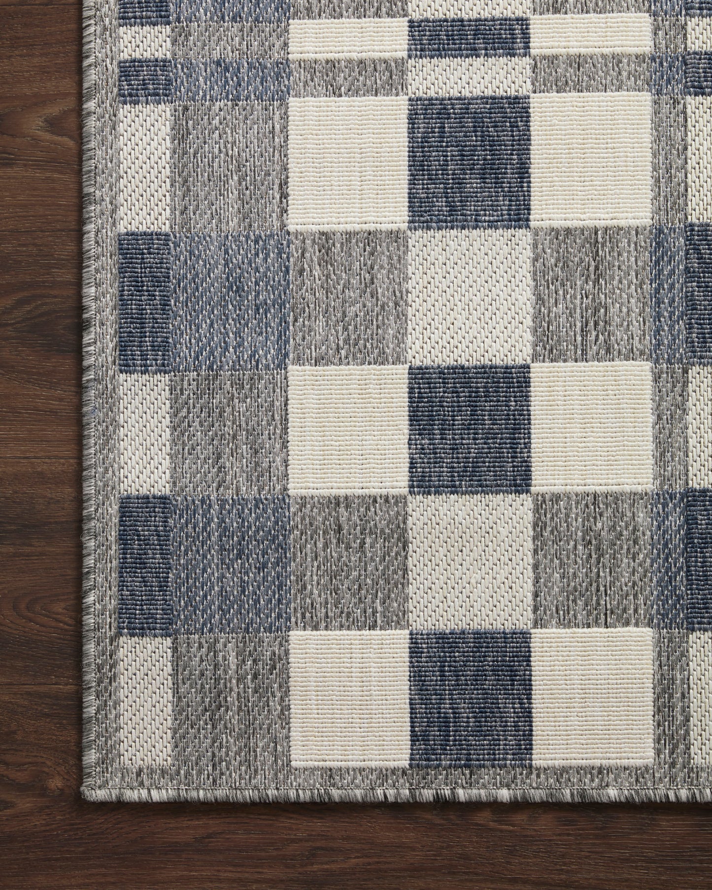 Loloi Rainier Ivory Denim 5'3"x7'7" Rug