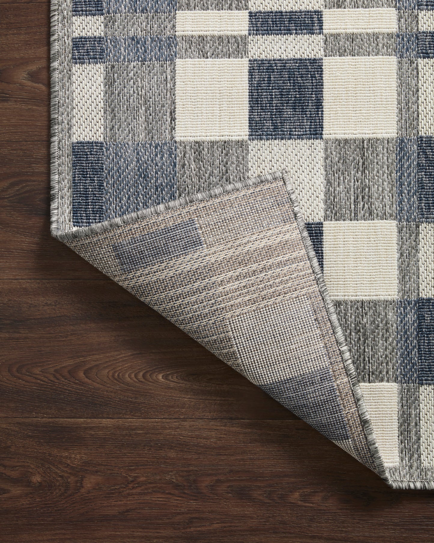 Loloi Rainier Ivory Denim 5'3"x7'7" Rug