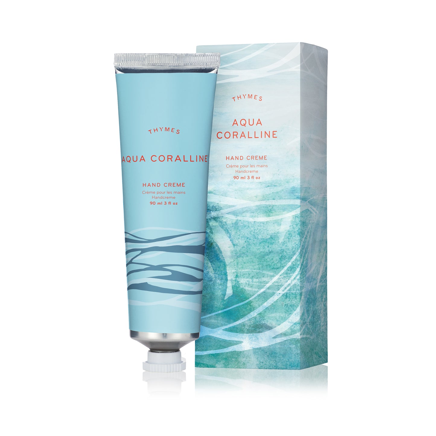 Thymes Hand Crème 3 oz | Aqua Coralline