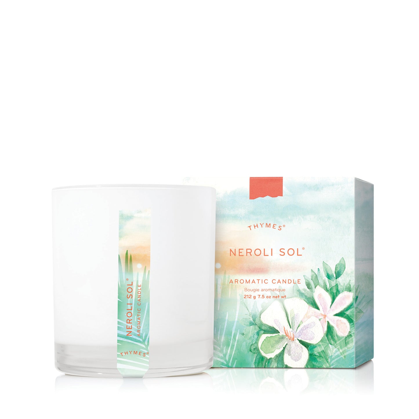Thymes Candle 7.5 oz | Neroli Sol
