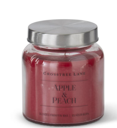 Crosstree Lane Candle 11 oz | Apple & Peach