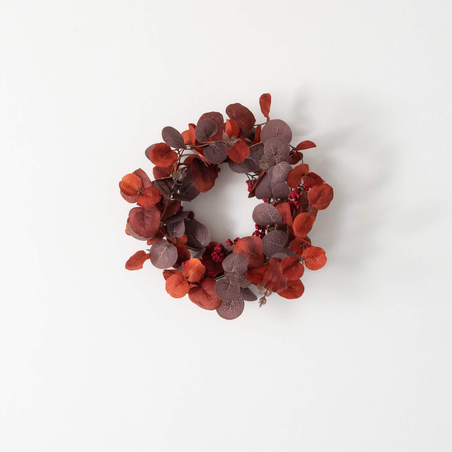 4.5" Eucalyptus/Berry Ring