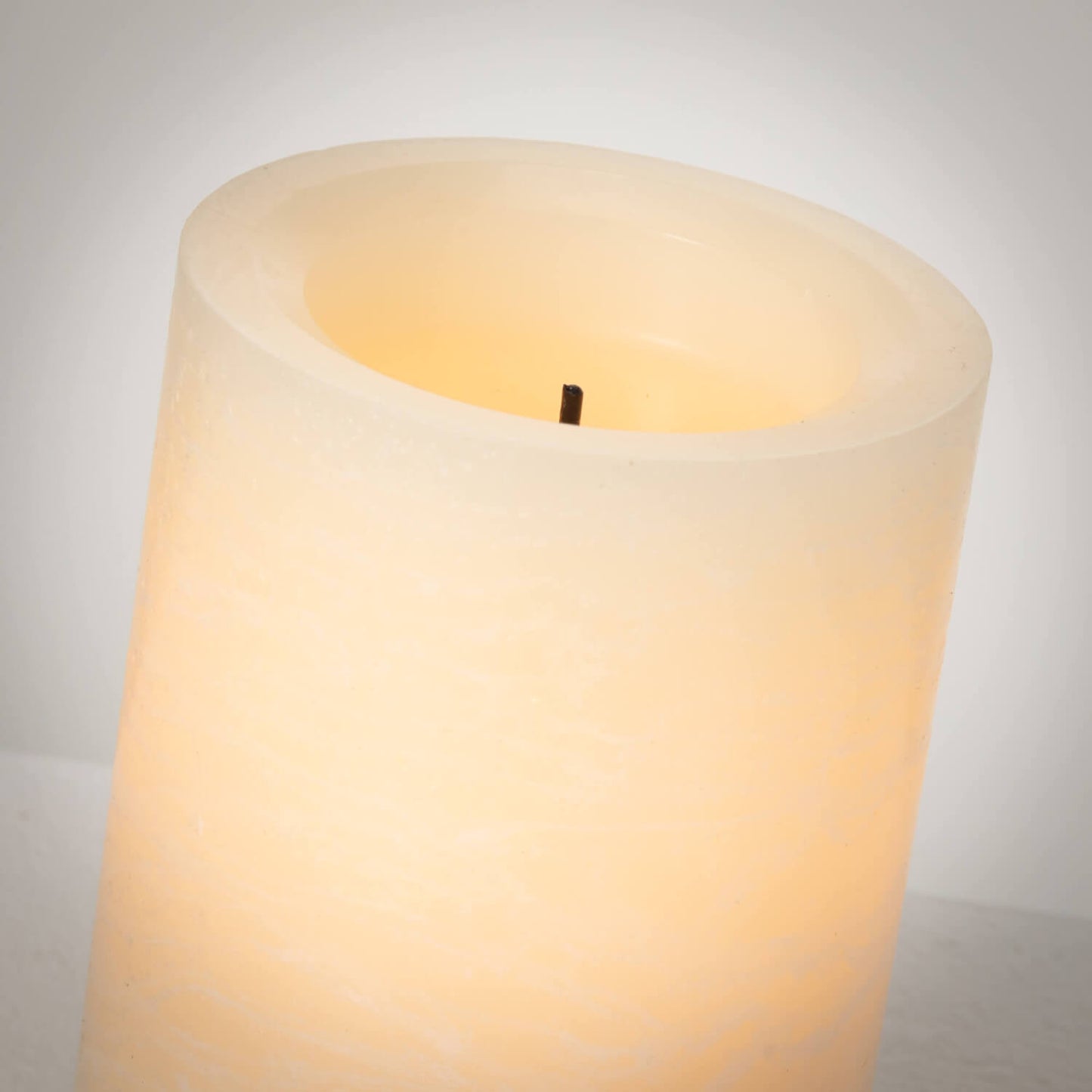 Frosted Candle Pillar | 4" LED