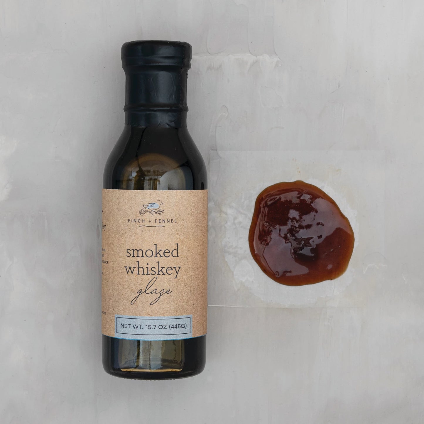 Finch + Fennel Smoked Whiskey Glaze