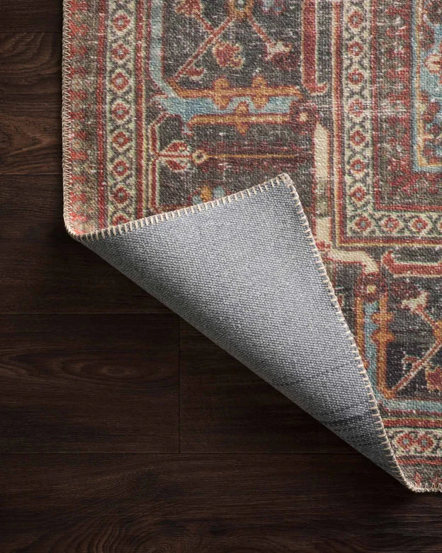 Loloi II Loren Brick Midnight 7'6" x 9'6" Rug
