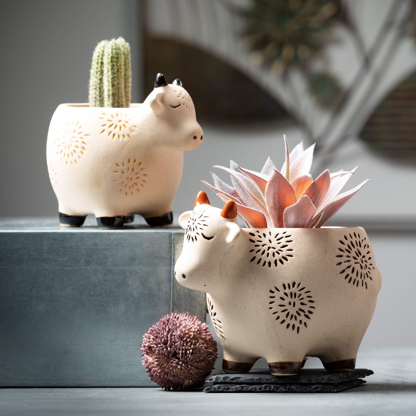 Cow Planters | Set of 2