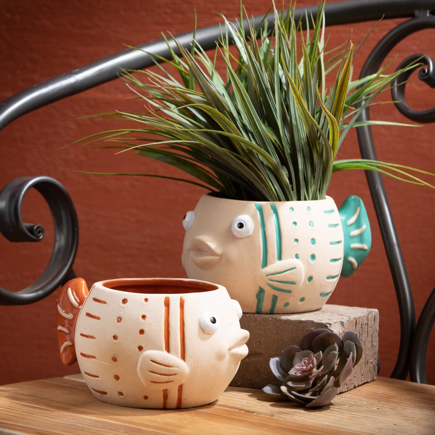 Fish Planter | Set of 2