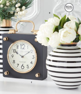 12 Inch White Real Touch Peony Bundle (6 Stem)