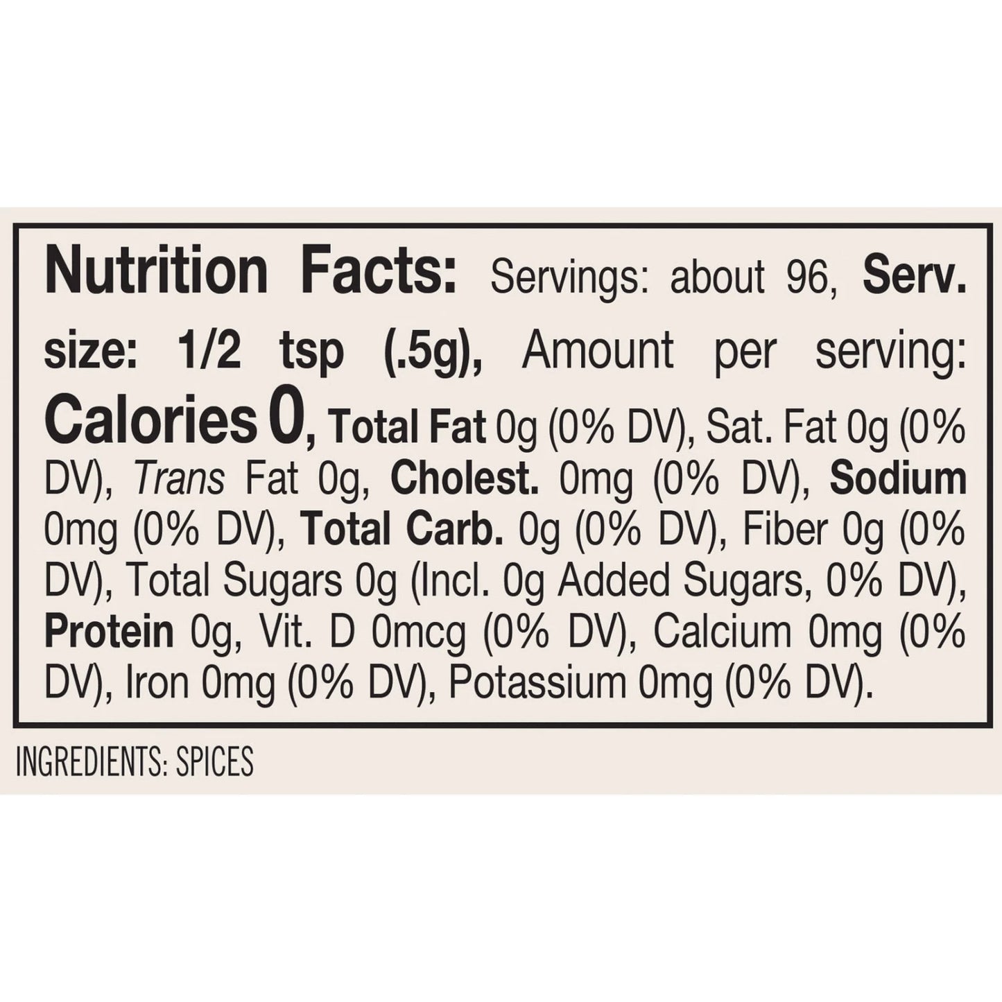 Finch + Fennel Pumpkin Pie Spice Blend 1.7 oz
