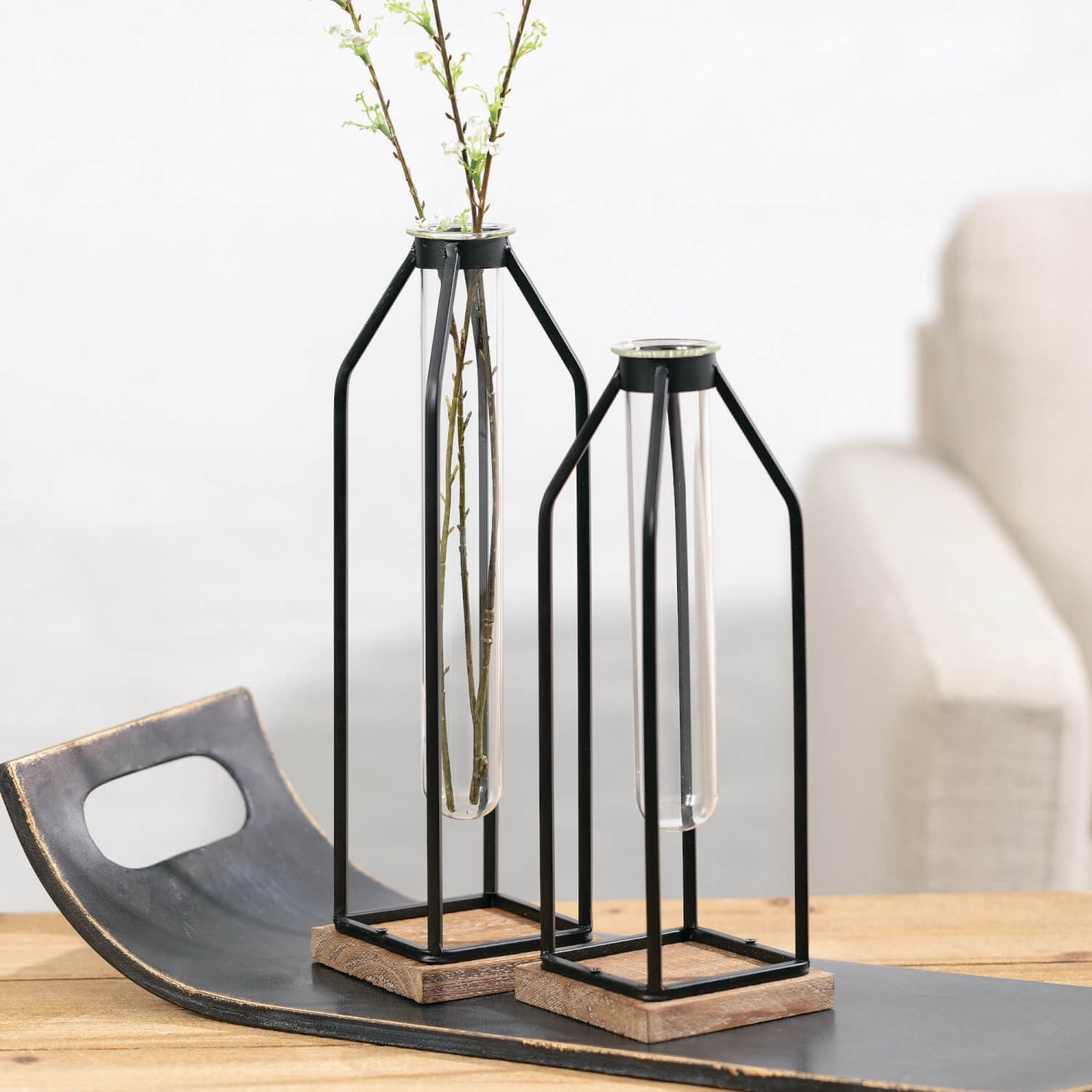 Tube Vase Holder | Set of 2