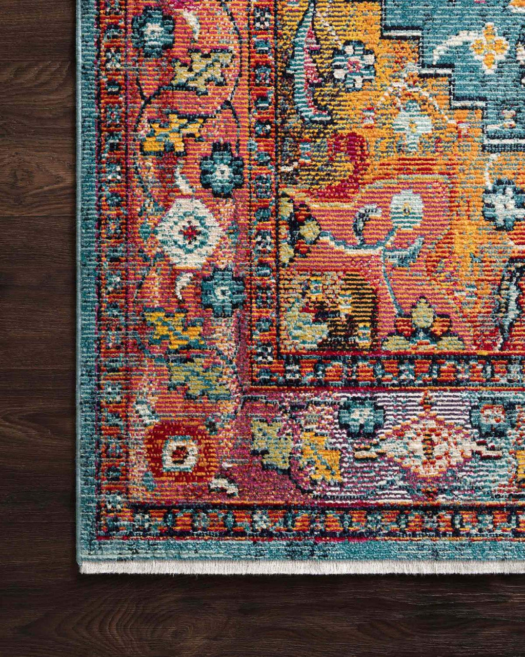 Loloi Silvia Blue/Fiesta 6' x 8'8" Rug