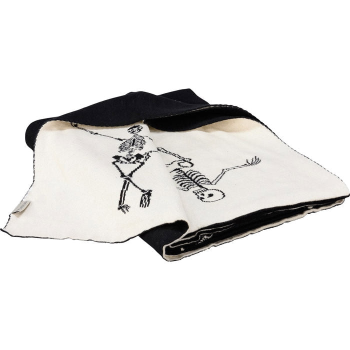 Skeleton Knit Throw