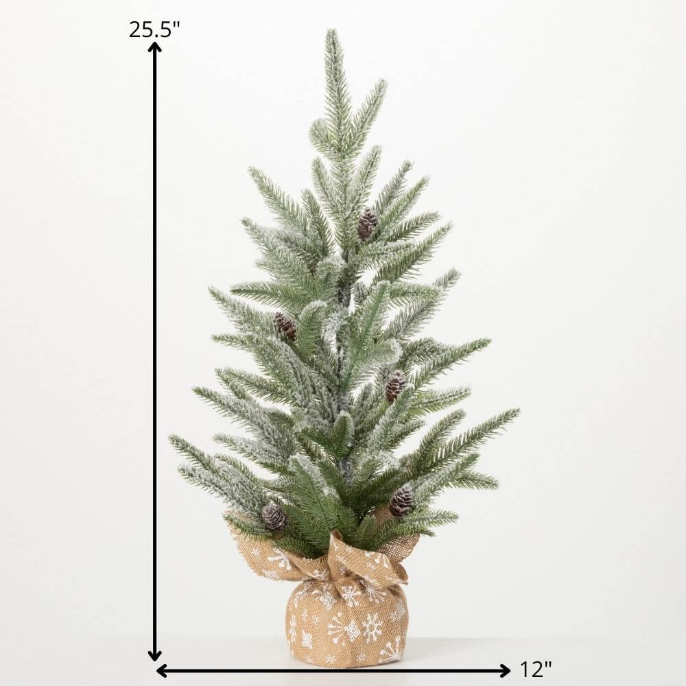 Pine Tree in Burlap Sack