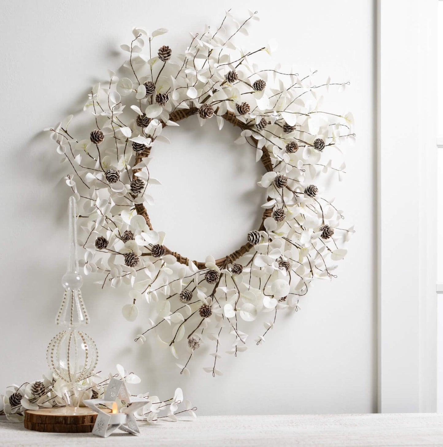 Eucalyptus/Cone Wreath