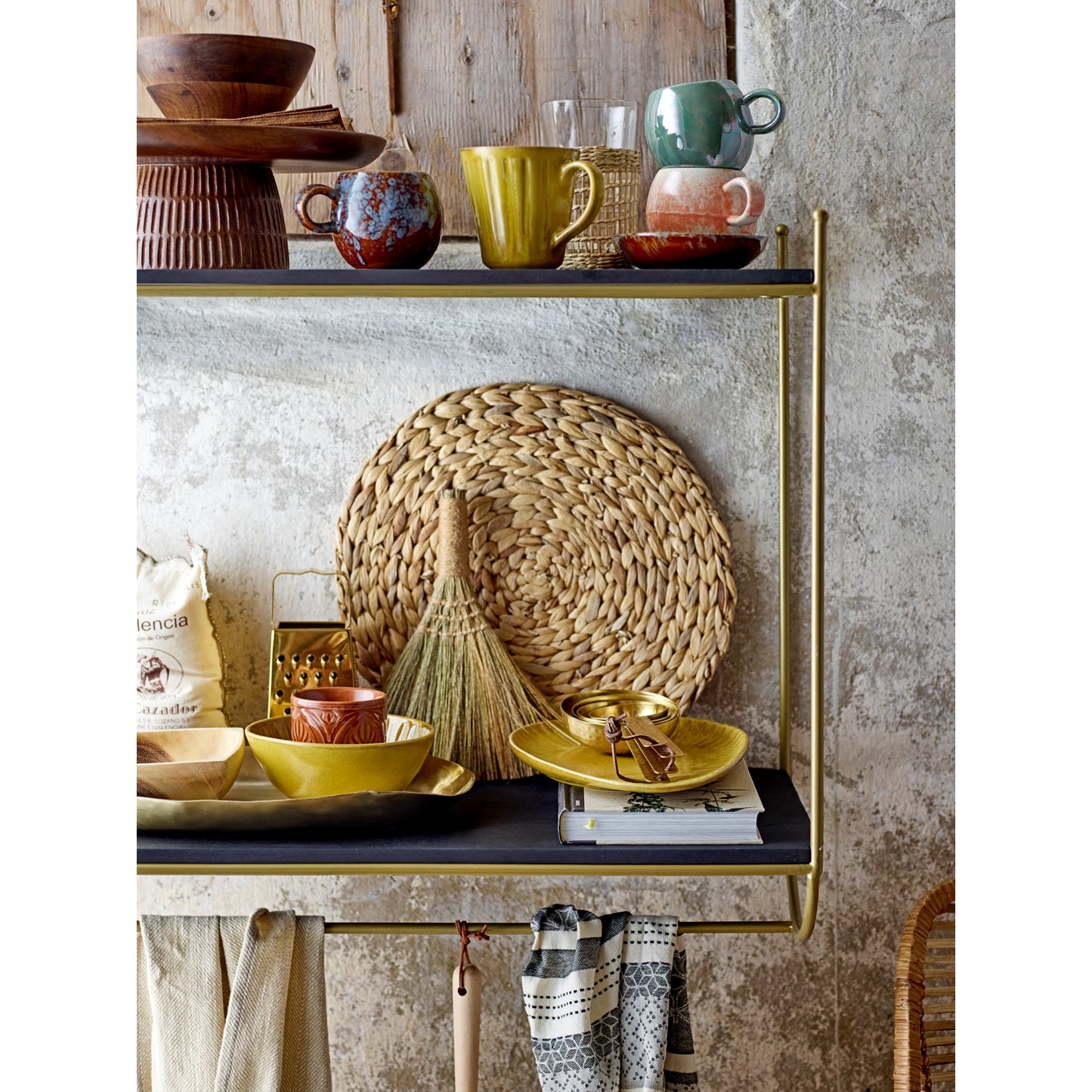 Hand-Woven Jute Placemat | 14" Round | Natural
