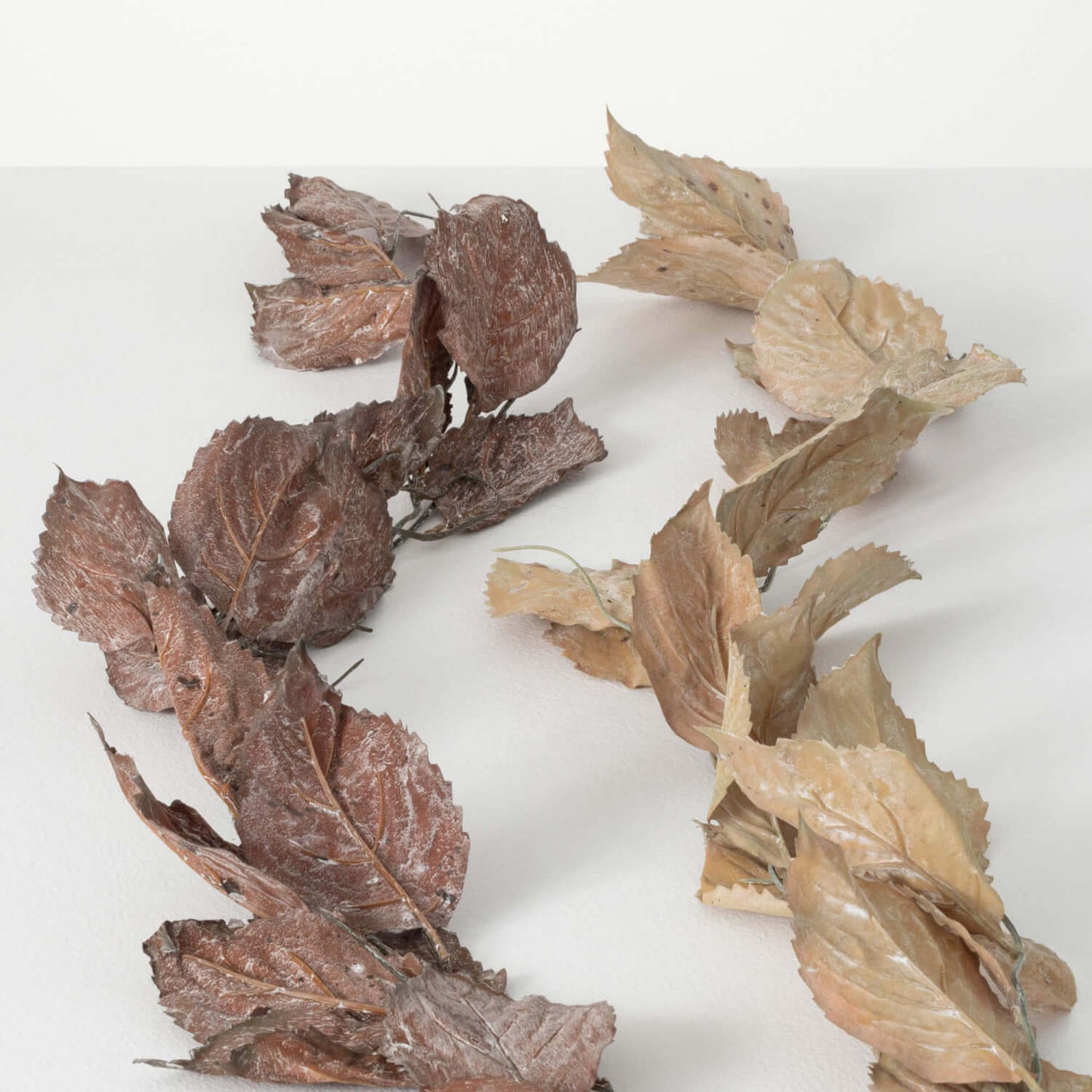 Dried Hydrangea Leaf Garland