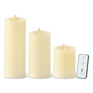 Luminara Indoor Pillar Candle | 6.5" | Ivory
