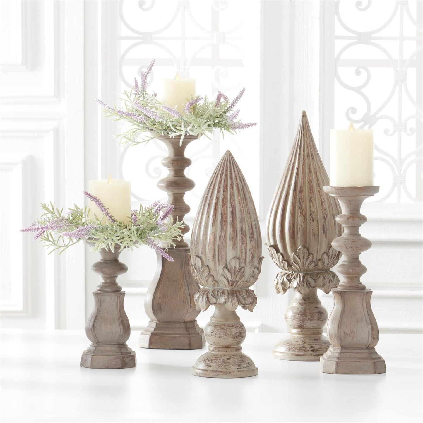 Luminara Indoor Pillar Candle | 6.5" | Ivory