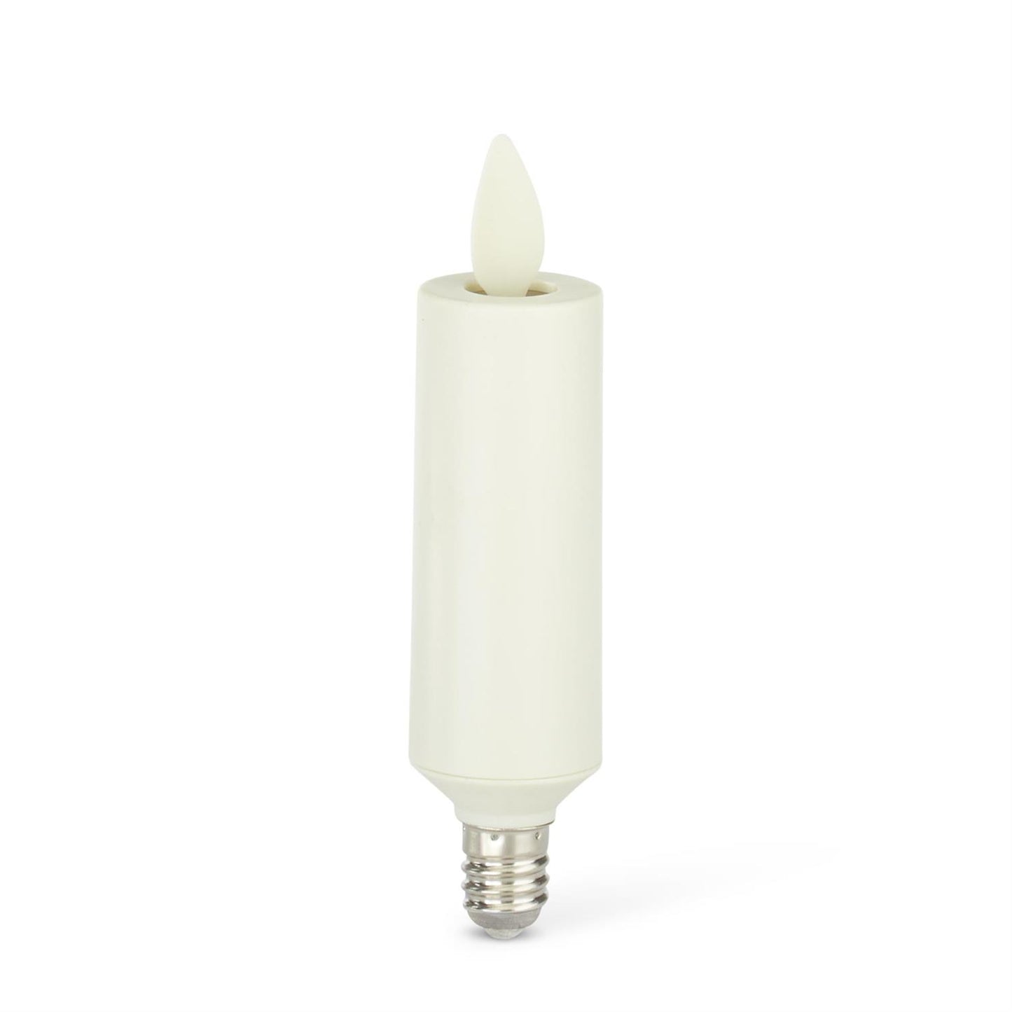 Luminara Moving Flame Taper E12 Bulb | 4" | White
