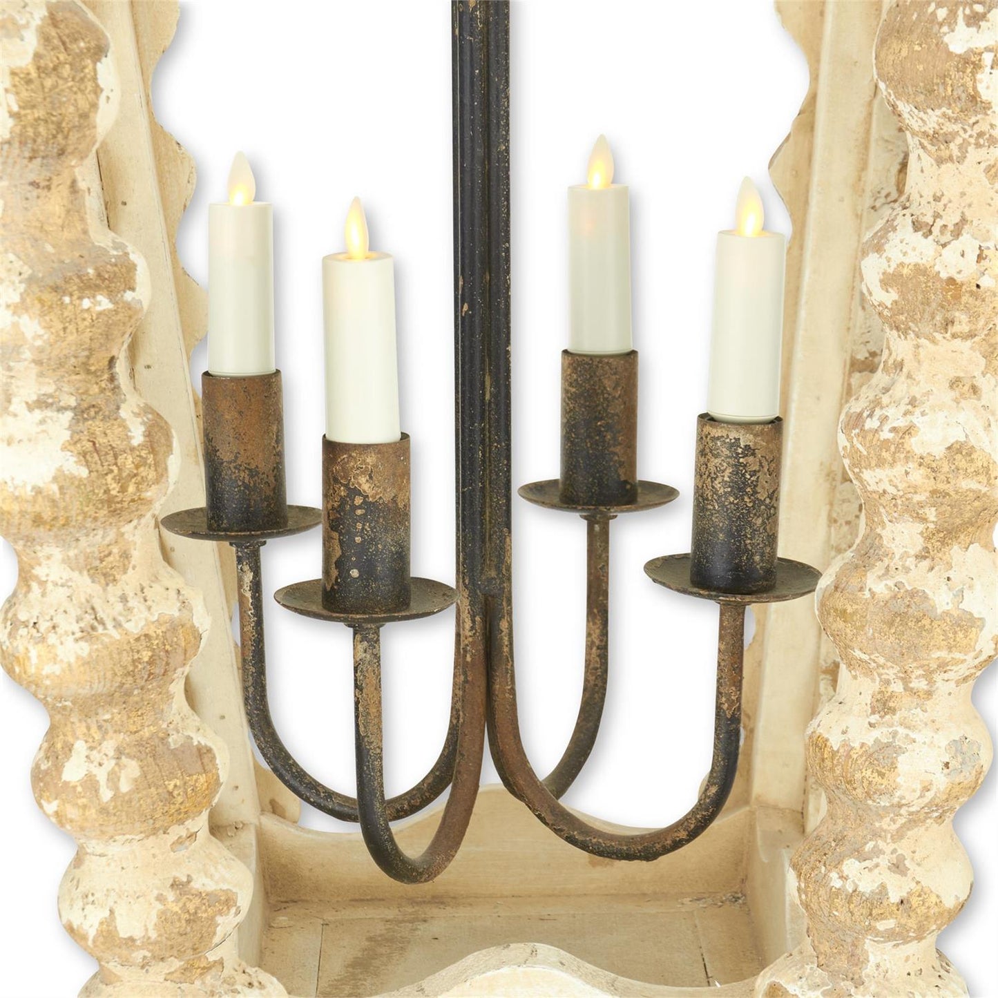 Light Li Moving Flame Taper E12 Bulb | 4" | Ivory