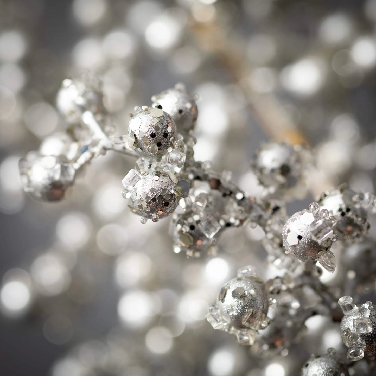 Silver Berry Spray | 26"