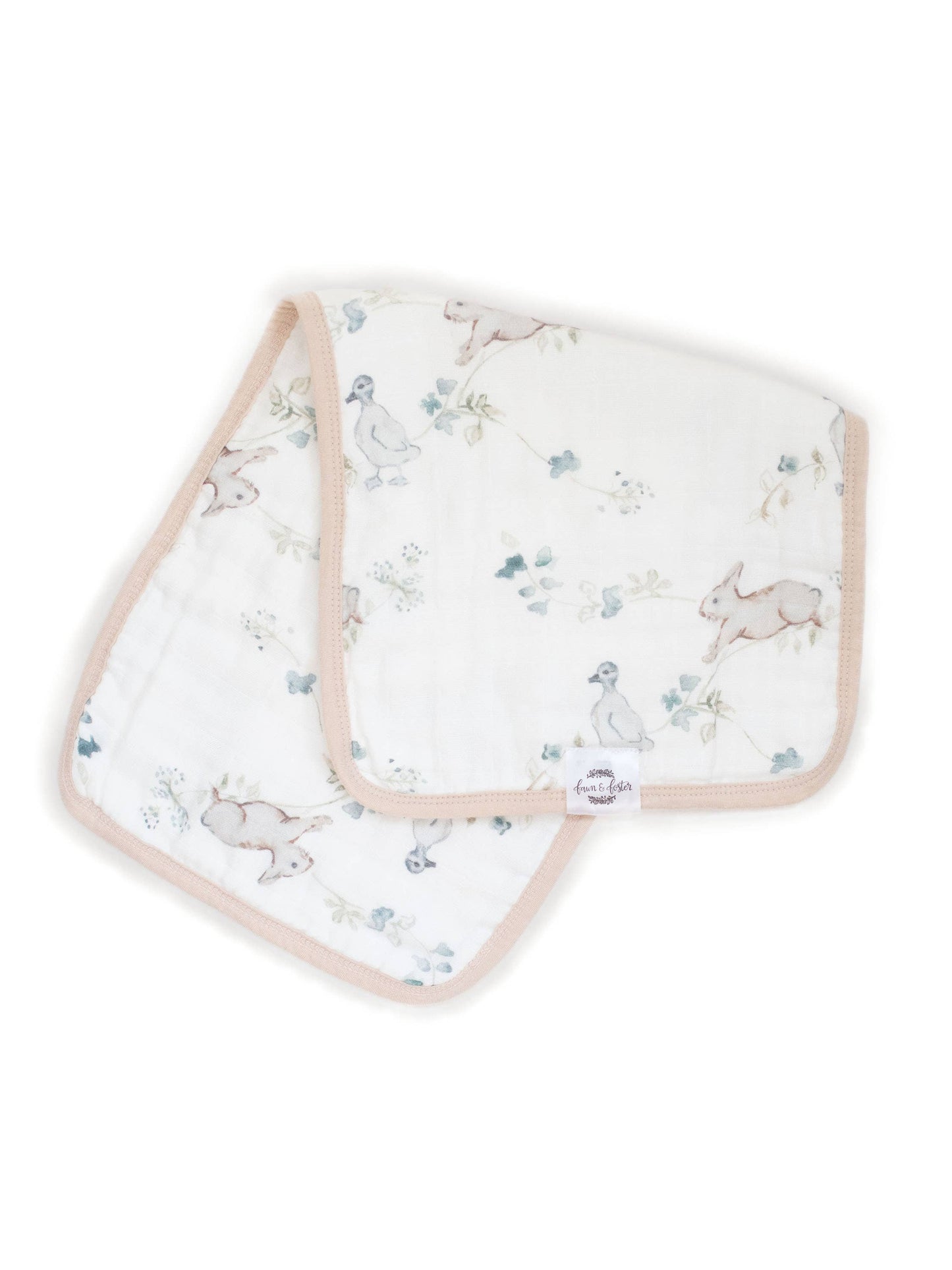 Organic Premium Oversized Absorbent Burp Cloths | Ivy Hollow