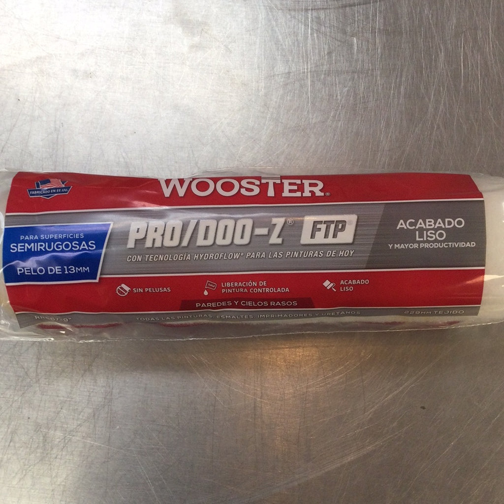 Wooster Roller Cover Pro/Doo-Z FTP 9” 1/2” Nap