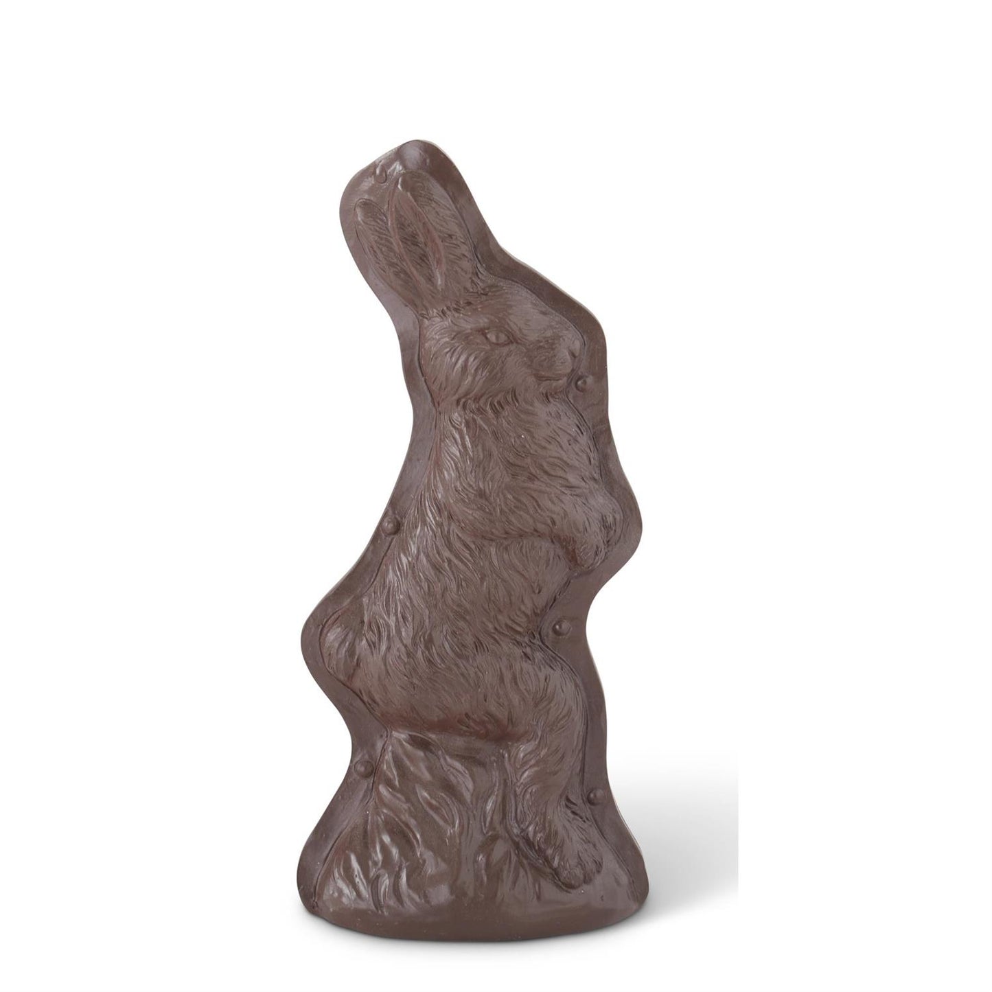 9 Inch Resin Chocolate Mold Walking Bunny