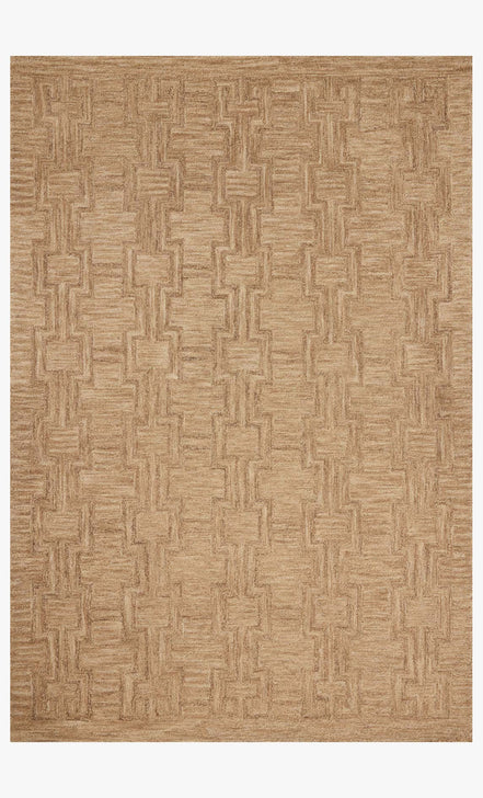 Loloi Jeremiah Brent Borrow JM Camel Brown Rug
