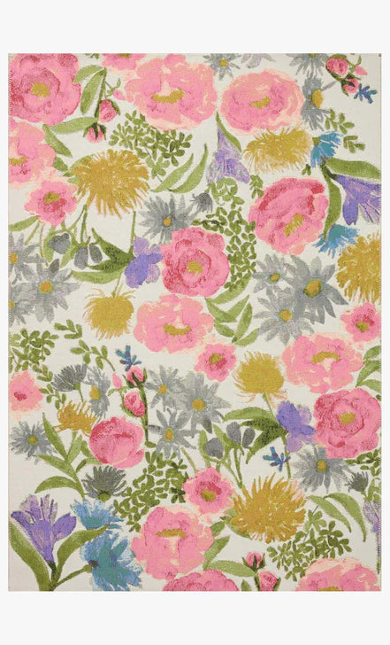 Loloi Botanical Ivory Multi Rug