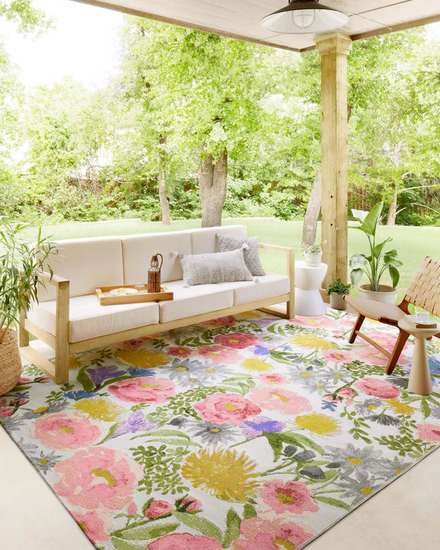 Loloi Botanical Ivory Multi Rug