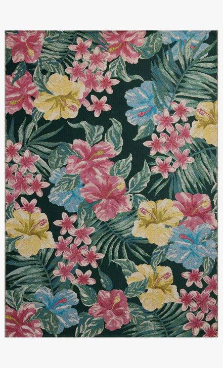 Loloi Botanical Midnight Multi Rug