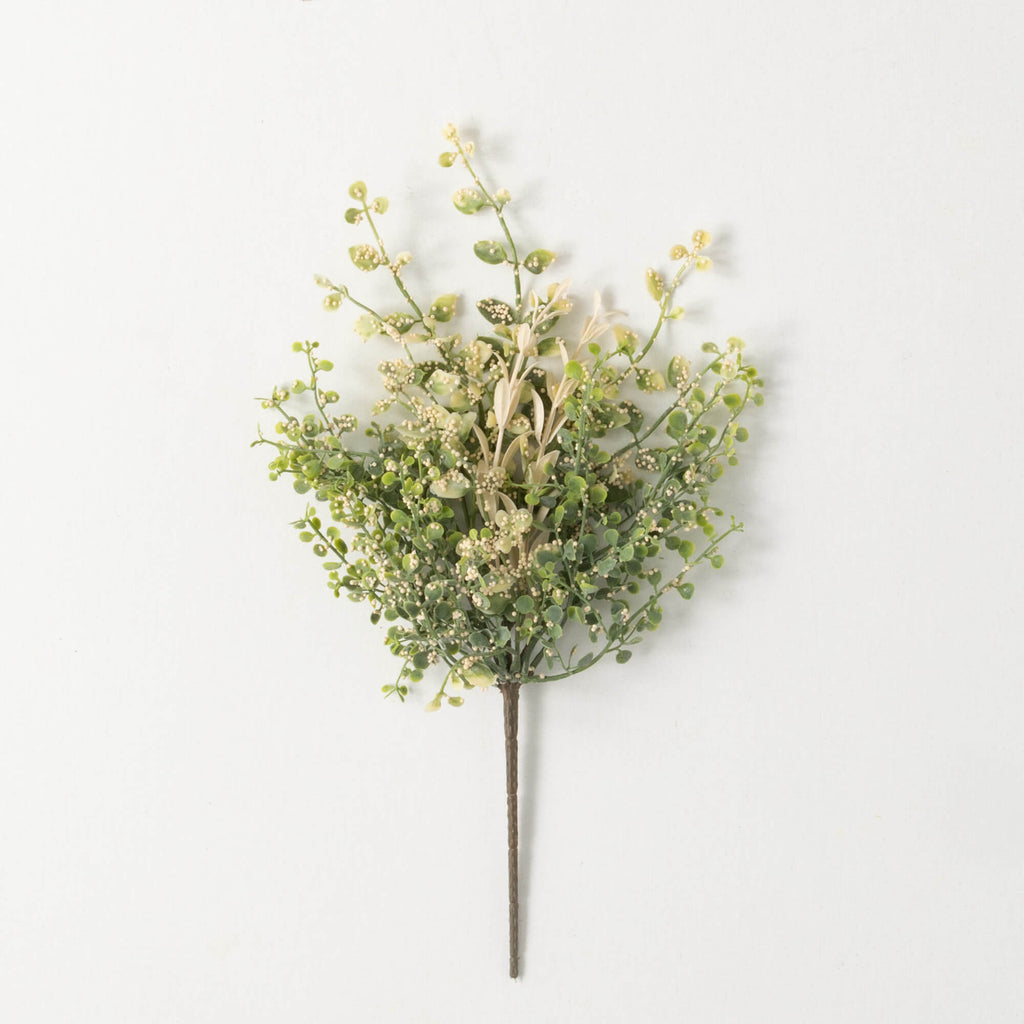 Mini Boxwood and Tealeaf Pick