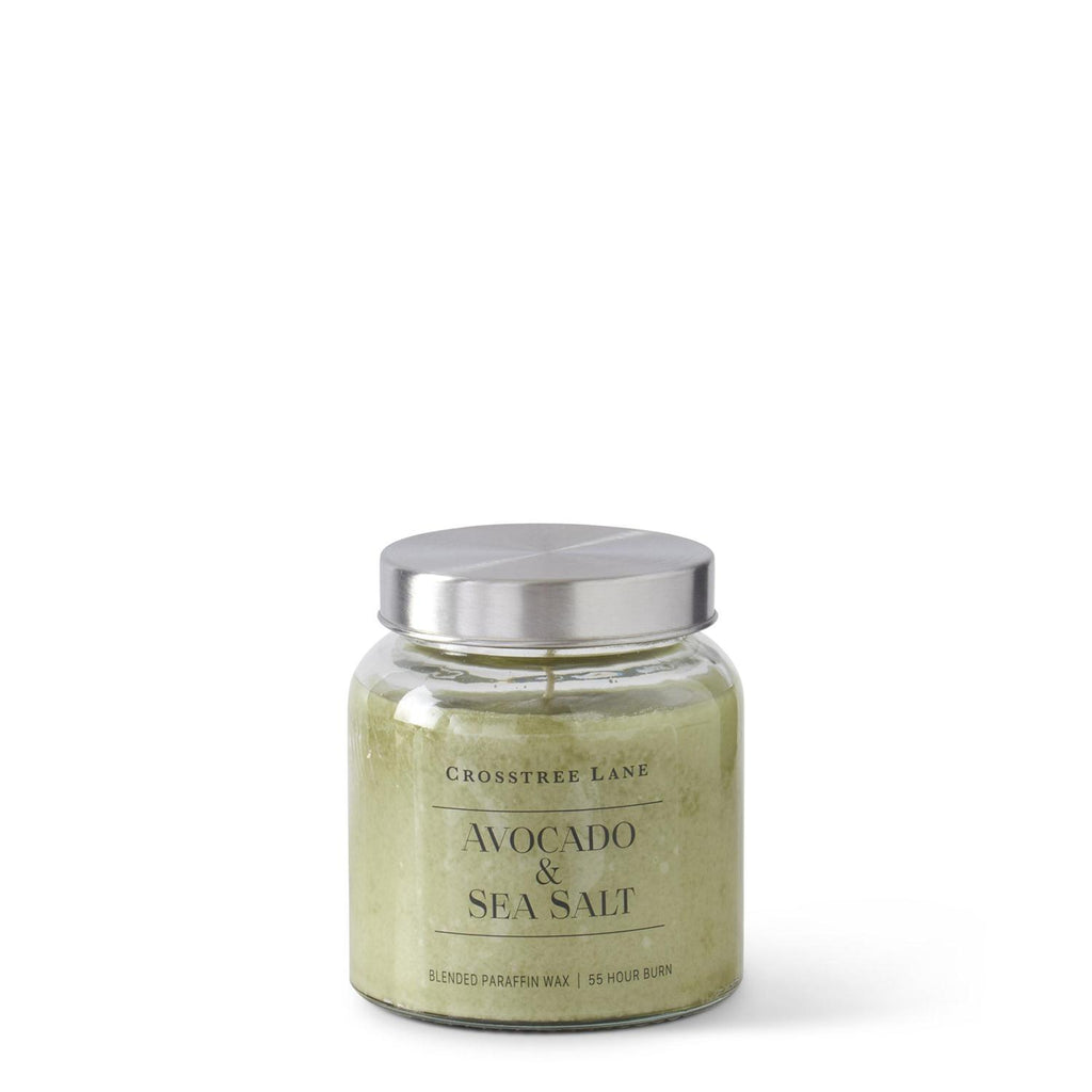 Crosstree Lane Candle 11 oz | Avocado & Sea Salt