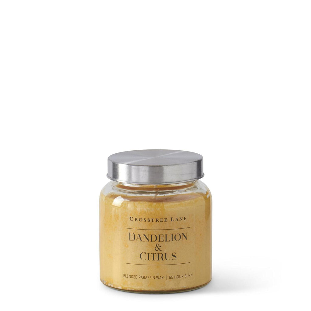 Crosstree Lane Candle 11 oz | Dandelion & Citrus
