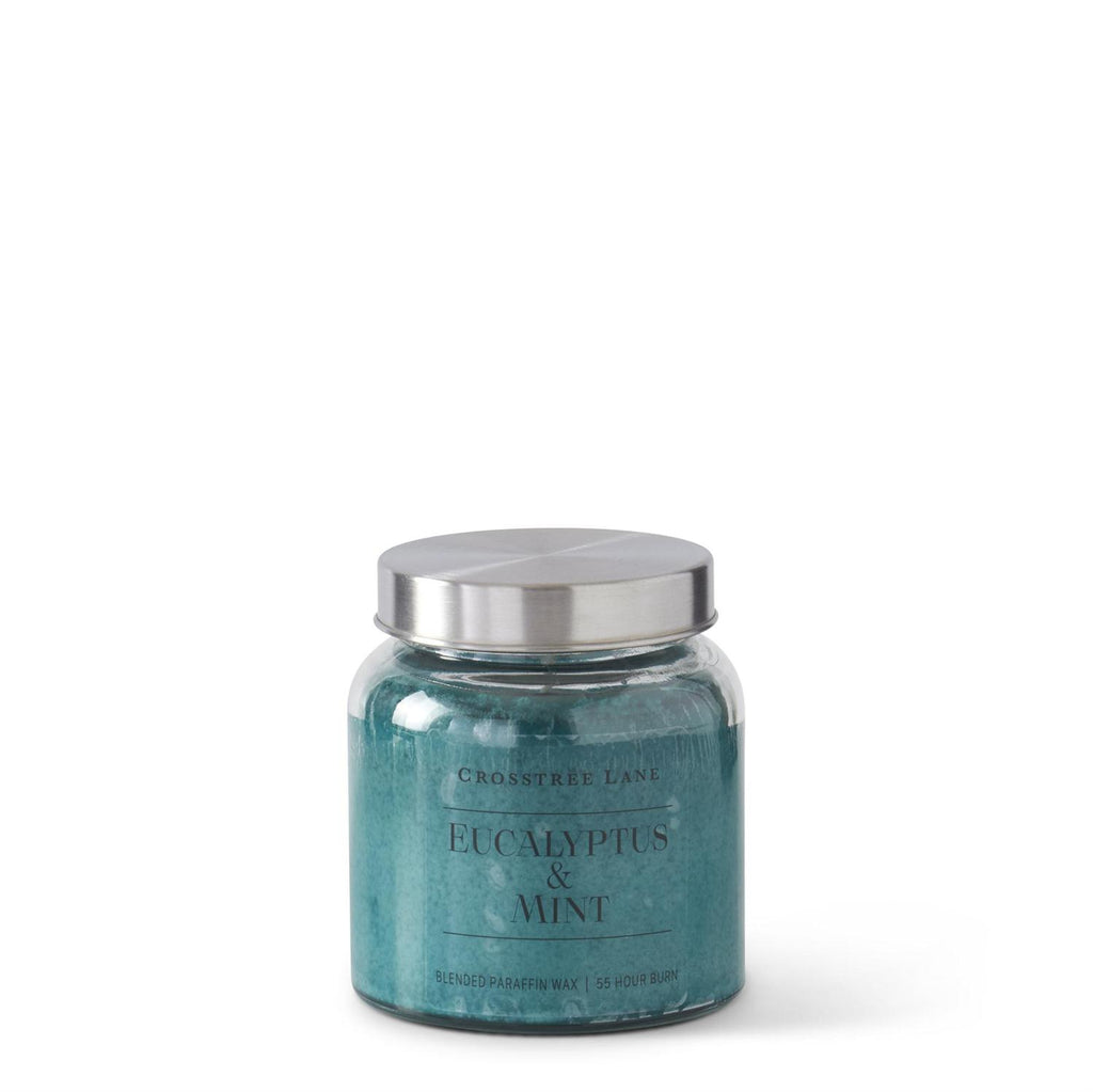 Crosstree Lane Candle 11 oz | Eucalyptus & Mint